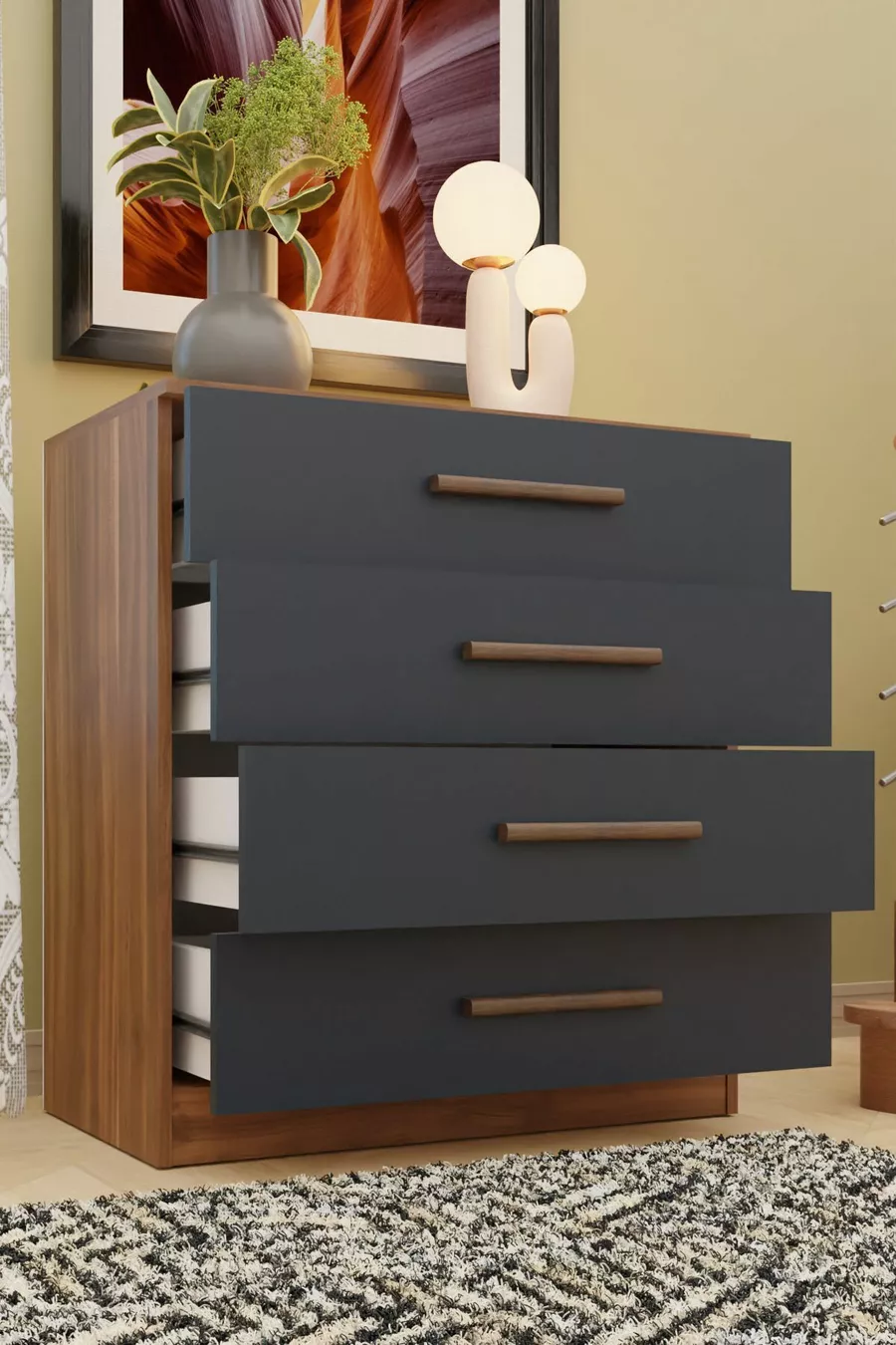 Commode à 4 tiroirs