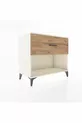 Commode Hyperion à tiroir unique Pierre de Lune-Pin