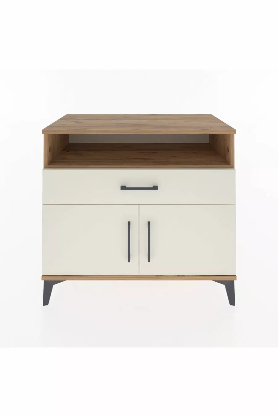 Hyperion Dressoir 2 Planken 1 Lade 2 Deuren Den-Kwartsiet