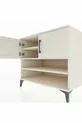 Commode Kronos 3 étagères 2 portes Pierre de lune-Pierres de lune