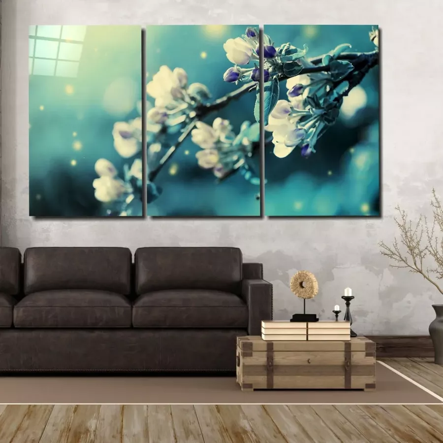 La Méga Peinture sur Verre des Fleurs de Printemps