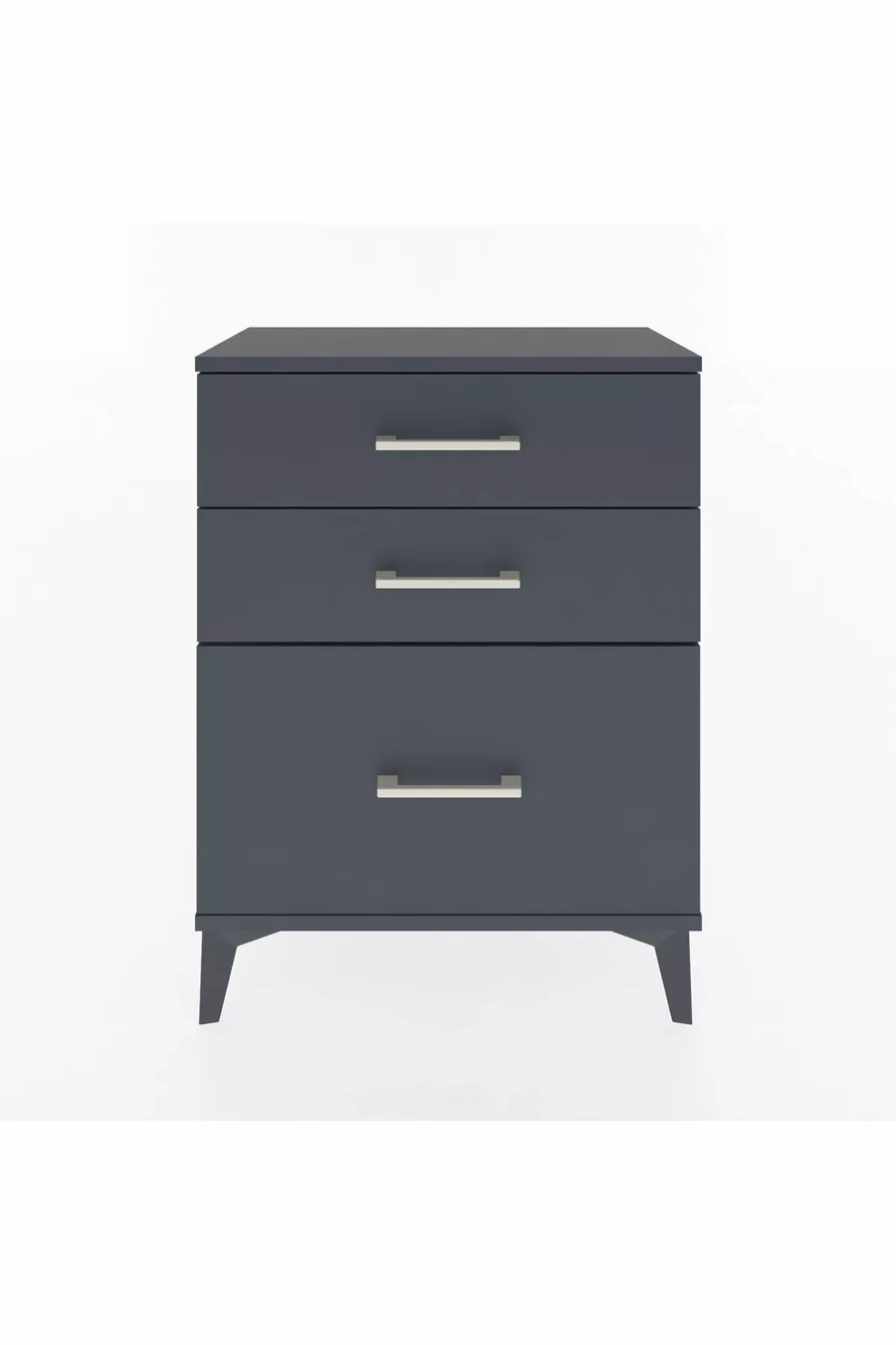 Arges Commode 3 Lades Antraciet-Antraciet