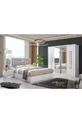 Şehzade White Eurasia Bedroom Set