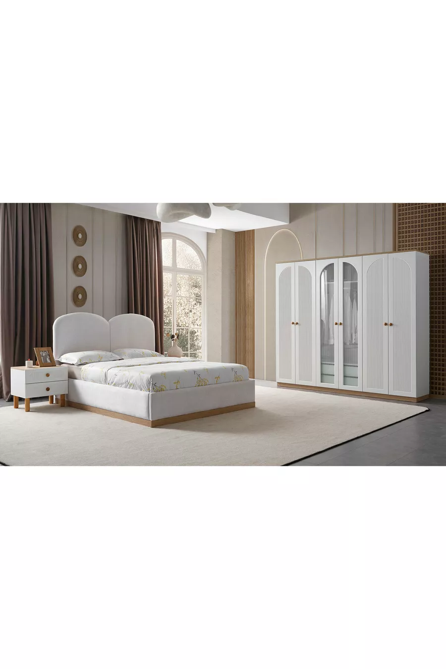 Nice Bazalı Slaapkamer