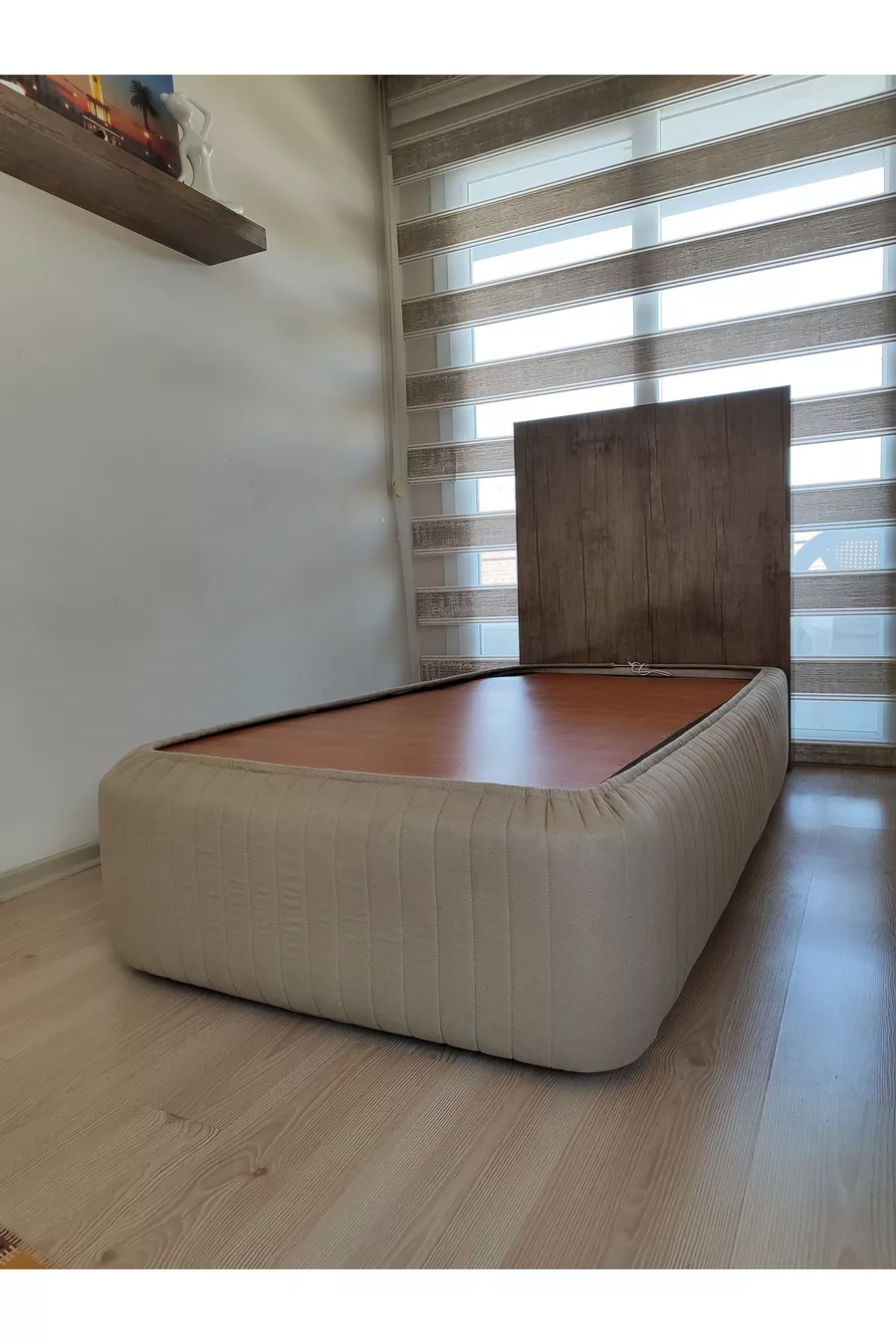 Design Sonne LEINEN Bettrahmenkante BEZUG