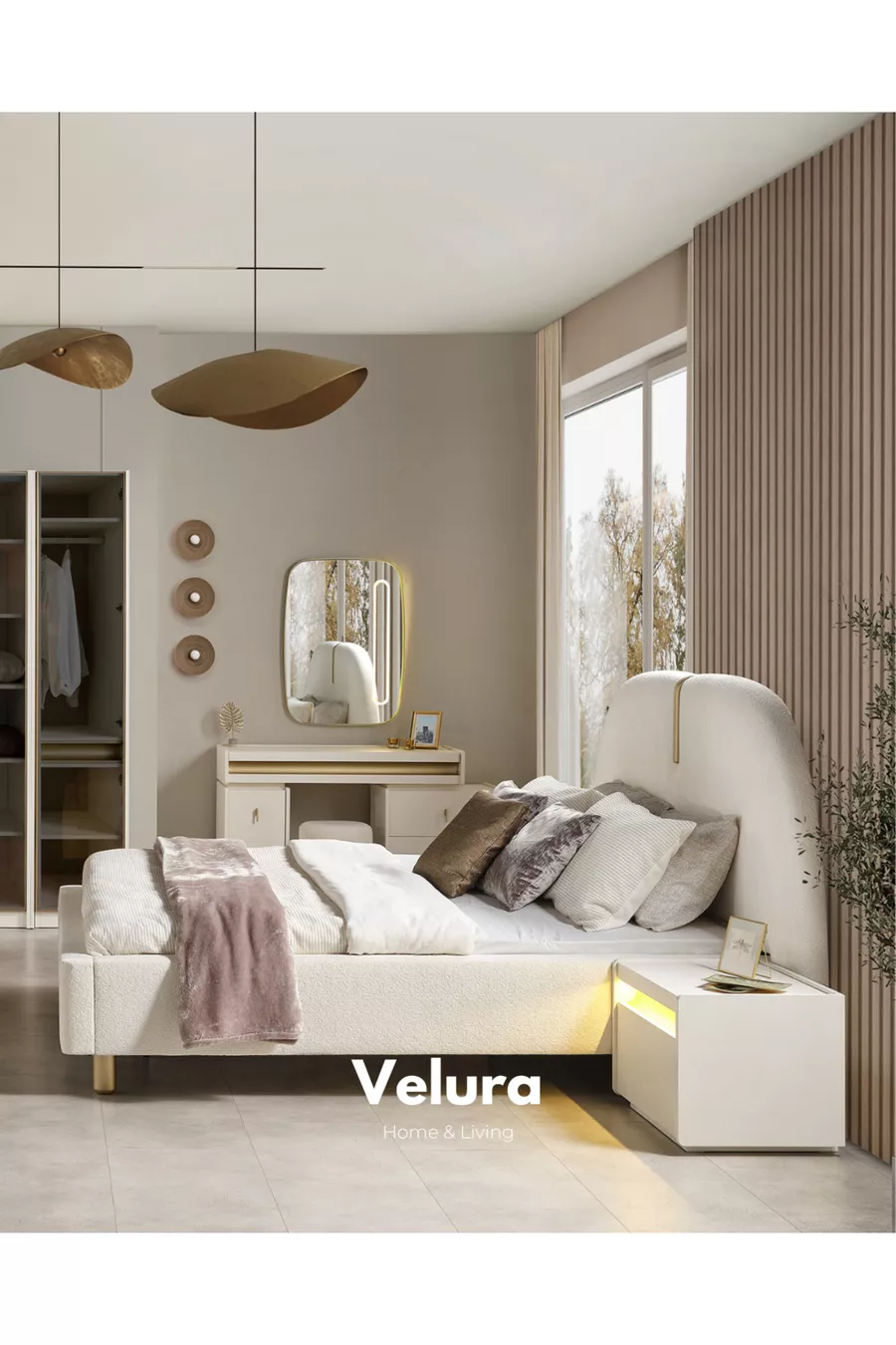 Bern Kapaklı (Kast) Slaapkamer Set