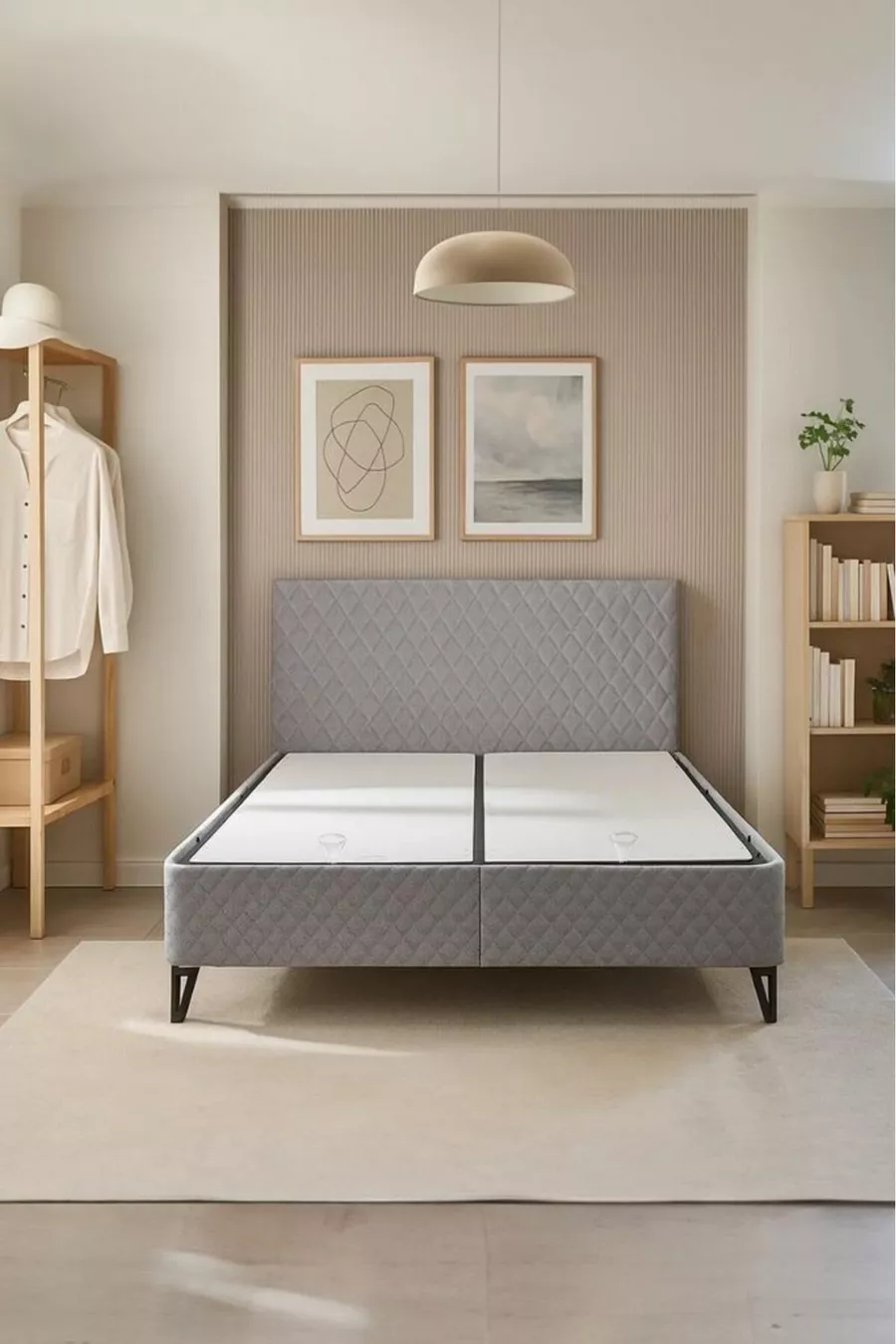 Set Doppio con Rete e Testiera Sleepy Sandıklı