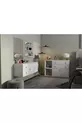 Ensemble de chambre à coucher modulable avec mur, chambre à coucher et dressing, blanc