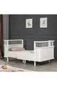 Berceau en MDF, Berceau Trend Grandissant - Blanc 1 Matelas Comfort