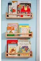 Bibliothèque Montessori Étagère Murale pour Chambre d'Enfant et Bébé Étagère en Bois 3 Pièces Cm