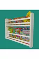 Bibliothèque Safir à 2 étagères - Bibliothèque éducative Montessori pour chambre d'enfant à 2 étagères - Largeur de Cm