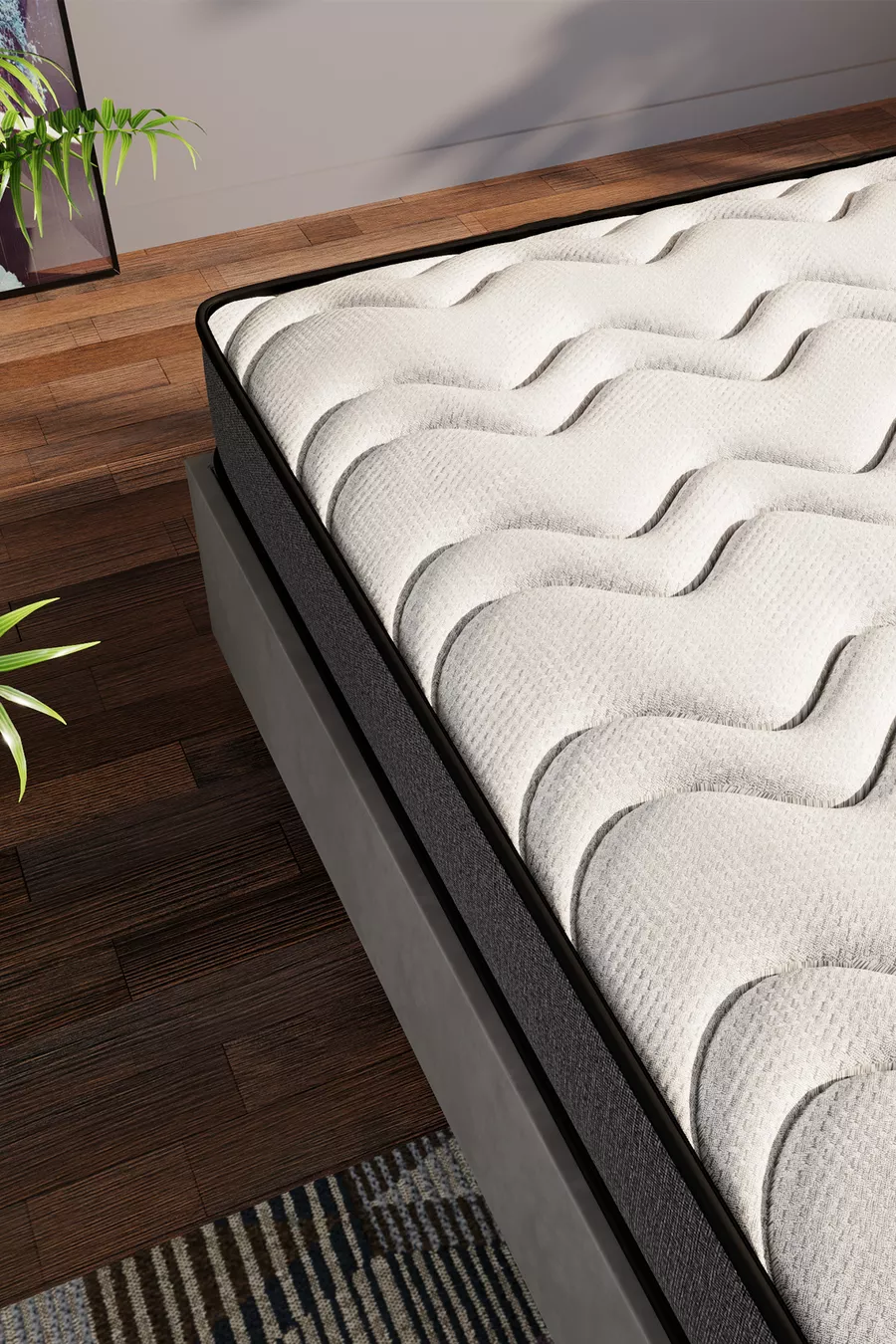 Bed, Full Orthopedic Mono Bed, Single Bed, Size Options, Ready for Immediate Delivery