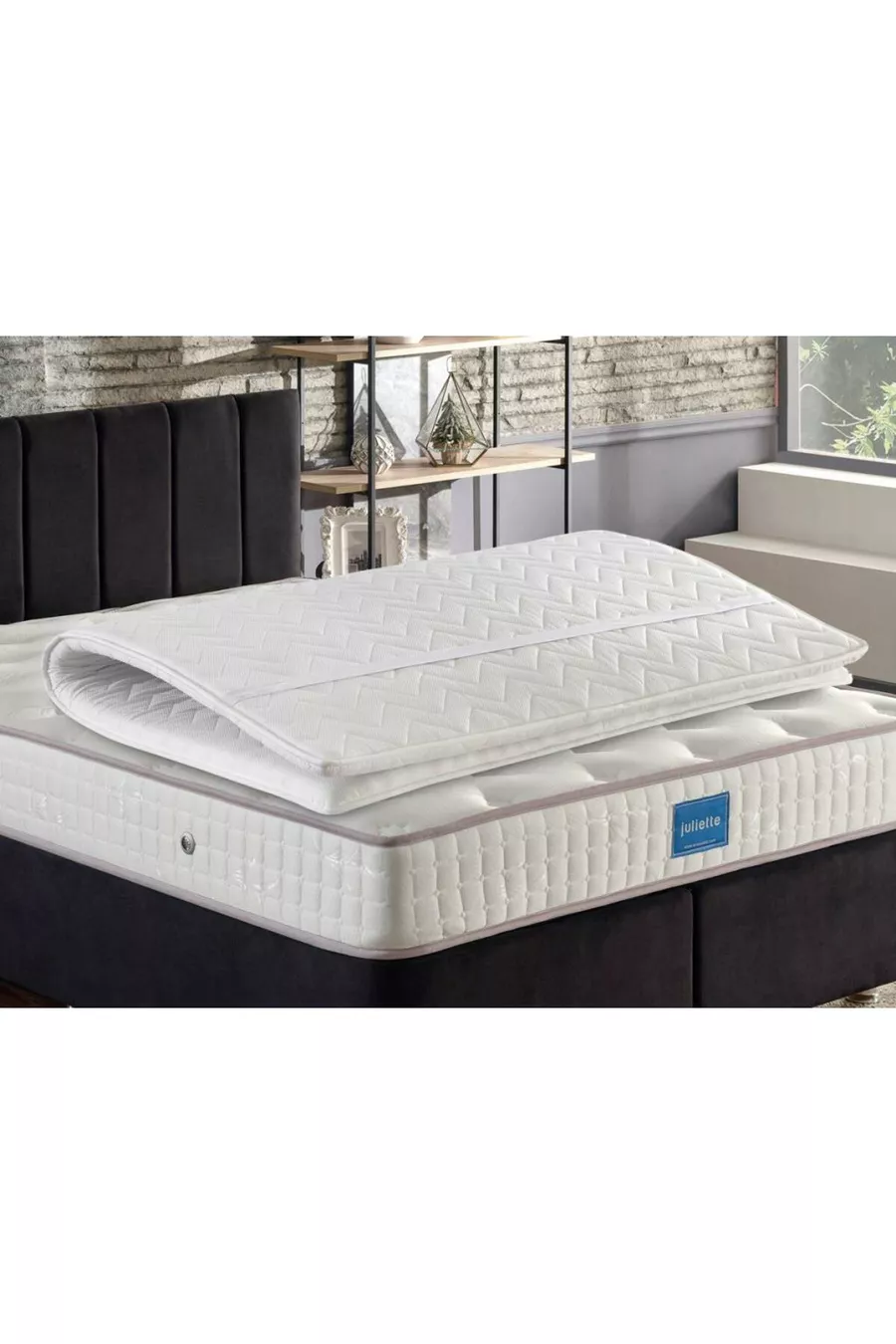 Niron Festes Matratzenschoner - Doppelbett, Vollorthopädische Matratze, Für eine Festere Matratze