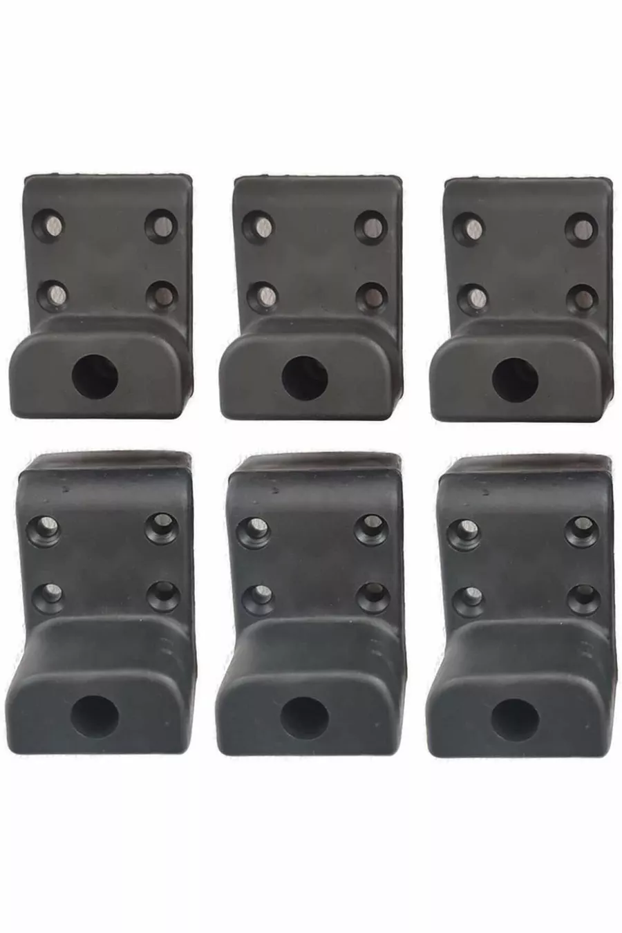 Support de base pour arrêt, support de lit en plastique, 6 pièces