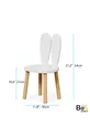 Table 2 Chaises Table d'Activité Montessori pour Enfants Jeux et Études