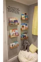 Bibliothèque Montessori Étagère Murale pour Chambre d'Enfant et Bébé Bibliothèque en Bois 3 Pièces  cm