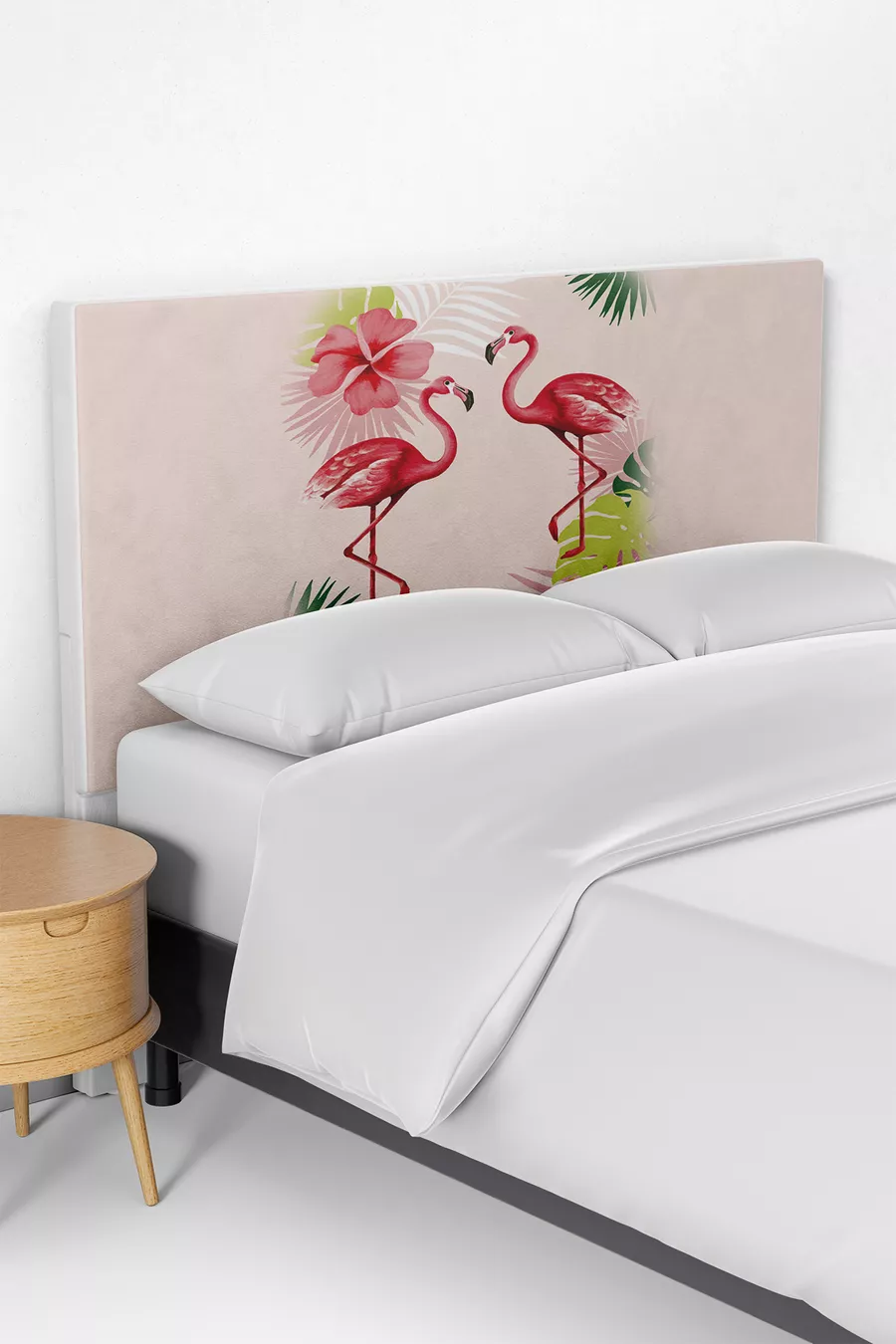 Flamingo Patroon Bedbodem Hoofdeinde Hoes