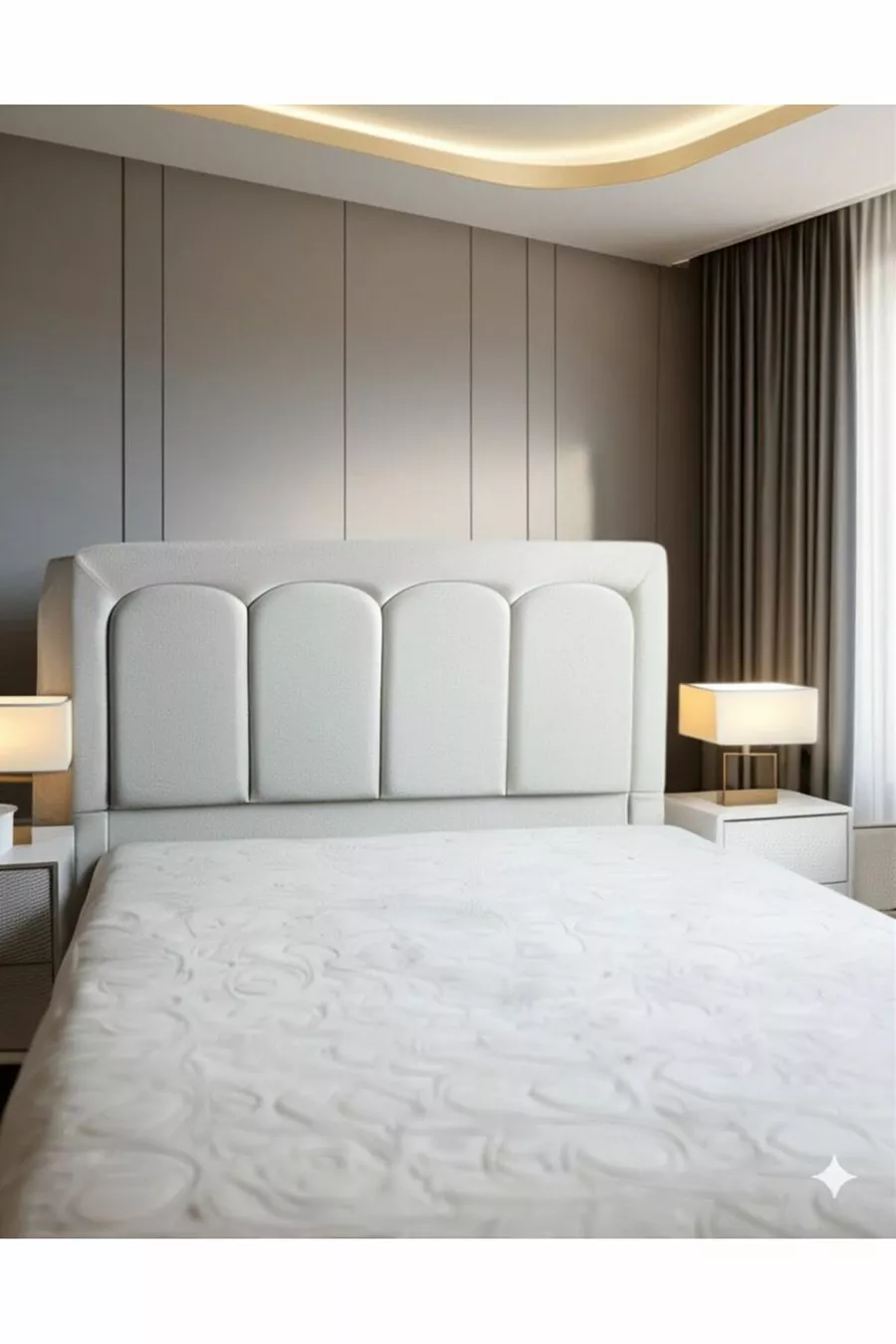 COMFORTİS Boheemse Stijl Tweepersoons- en Eenpersoonsbed Hoofdbord