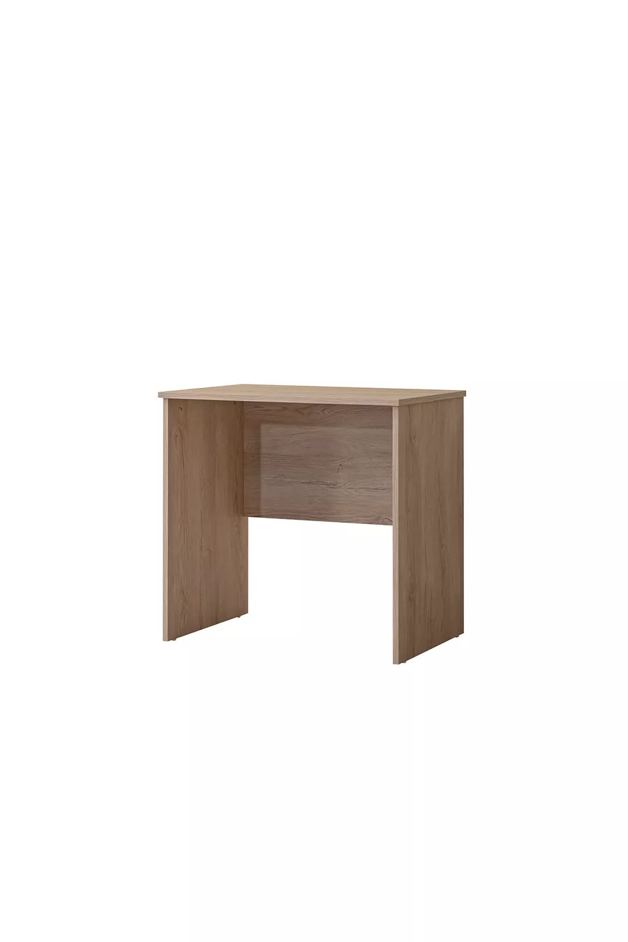 Lits superposés, Ensemble de chambre pour jeunes Polo avec bureau, lit superposé en noyer, armoire à 3 portes, 2 matelas Comfort