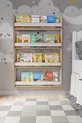Bibliothèque pour enfants Montessori à 4 étagères * Cm Blanc
