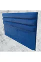 Titre DK Double Taille Tissu Bleu Plume de Poulain Modèle à Tranches Horizontales Fait Main