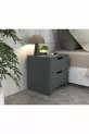 Efes 2-Drawer Anthracite Nightstand