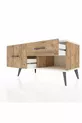 Commode Hyperion 2 tiroirs Pin-Antique/Pin