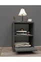 Table de chevet Bifur avec compartiment secret, MDF, livré assemblé, pas besoin de montage