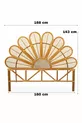 Bamboo Headboard - Honey Color