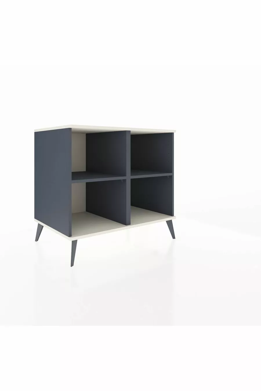 Kronos Kommode 2 Regale Anthrazit-Stein/Anthrazit