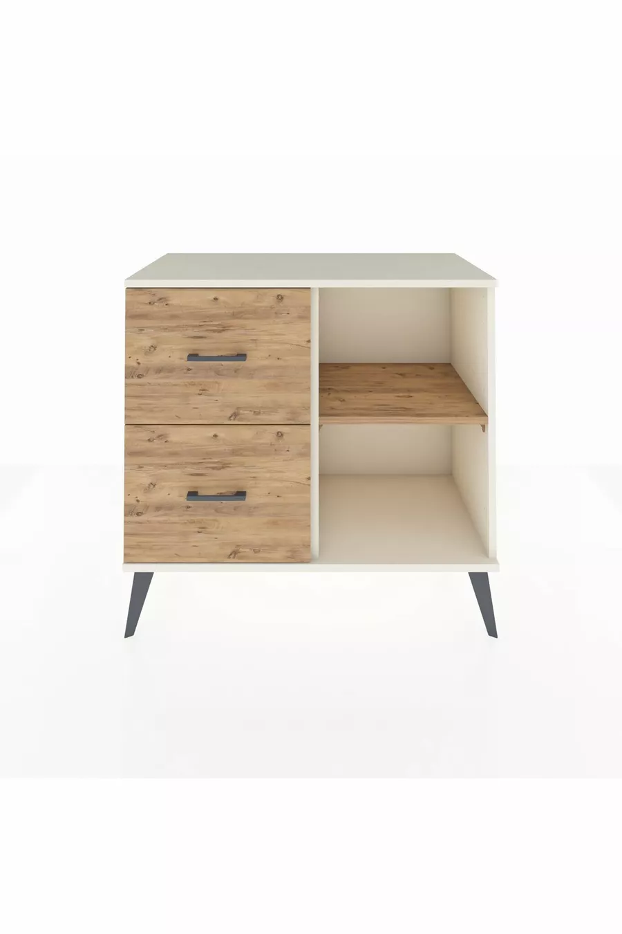Hyperion Dressoir Met Eén Plank En 2 Lades Agaat-Plant