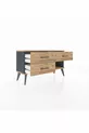 Arges Dresser 3 Drawers Anthracite-Pine