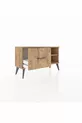 Commode Arges à une étagère et un tiroir, pin-pin