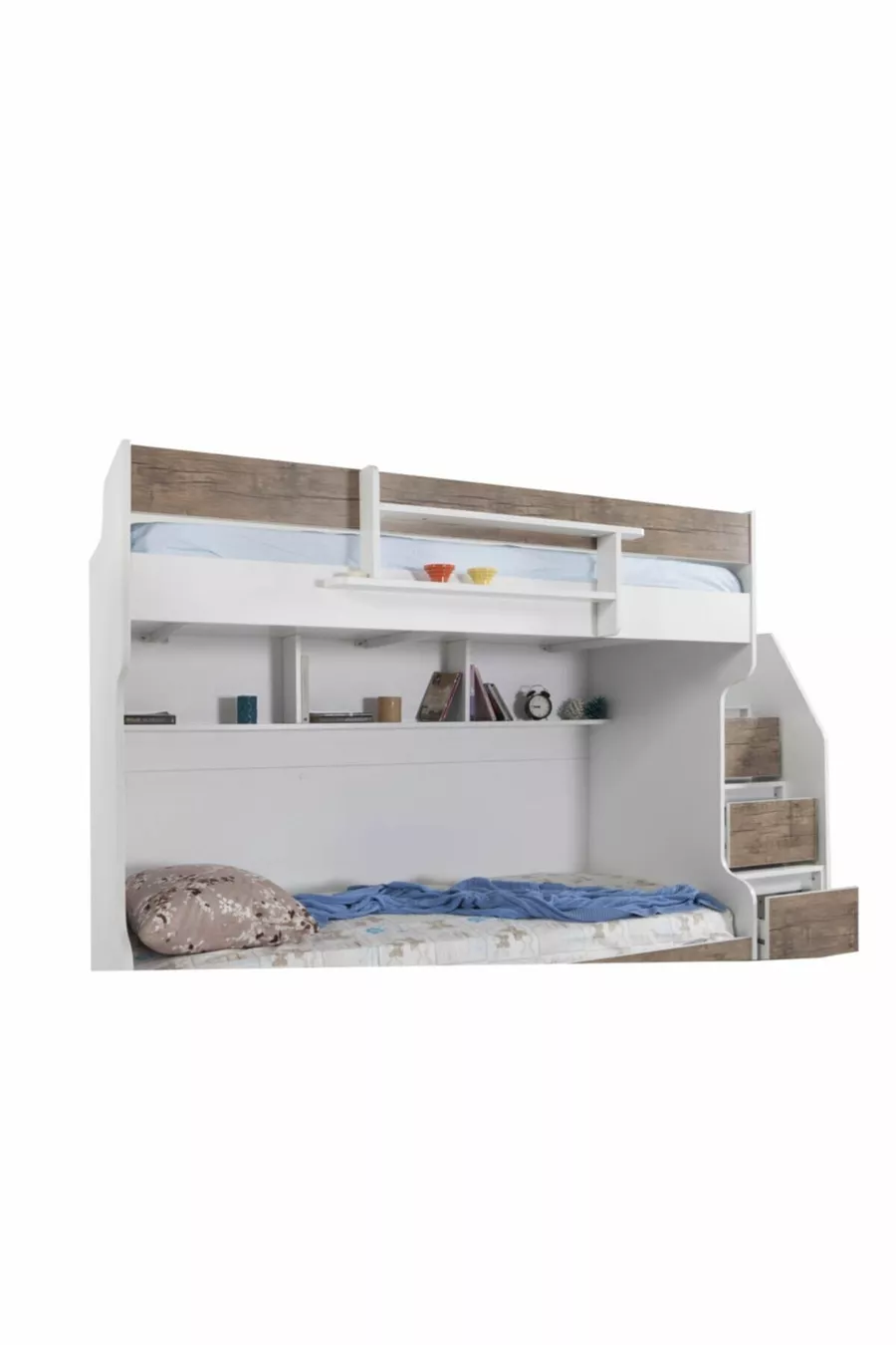 Bunk Bed, Brave Little Bunk Bed - Walnut