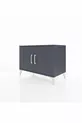 Hyperion Dresser 2 Shelves 2 Doors Anthracite-Anthracite