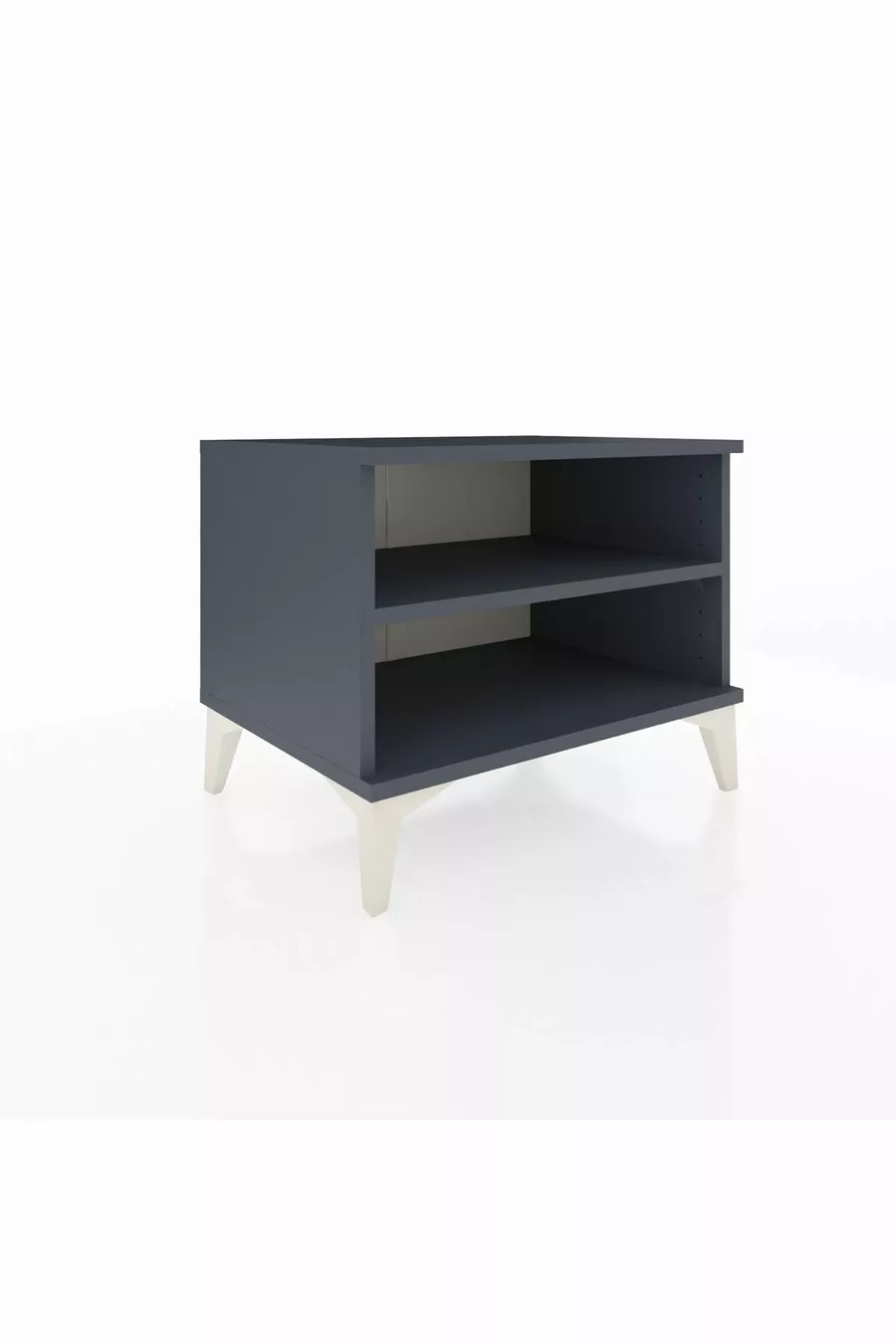 Chevet Hyperion à une étagère Anthracite-Anthracite