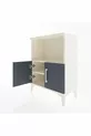 Arges Commode 2 Planken 2 Deuren  Agaat-Antraciet