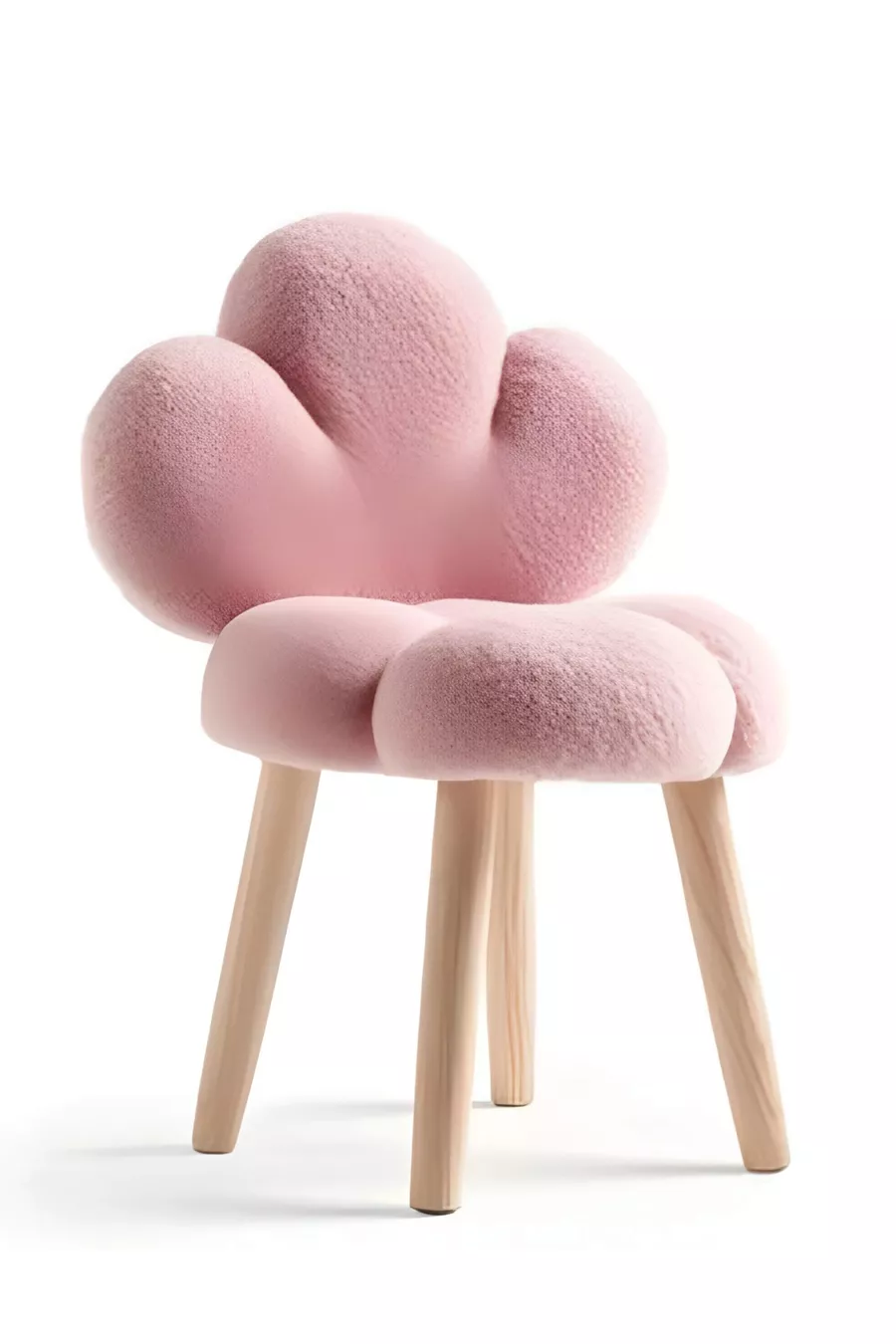 Blossom-Soft Flower-Shaped Children's Chair