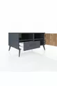 Kronos Dressoir met 2 planken, 1 lade en 1 deur, antraciet-den/antraciet