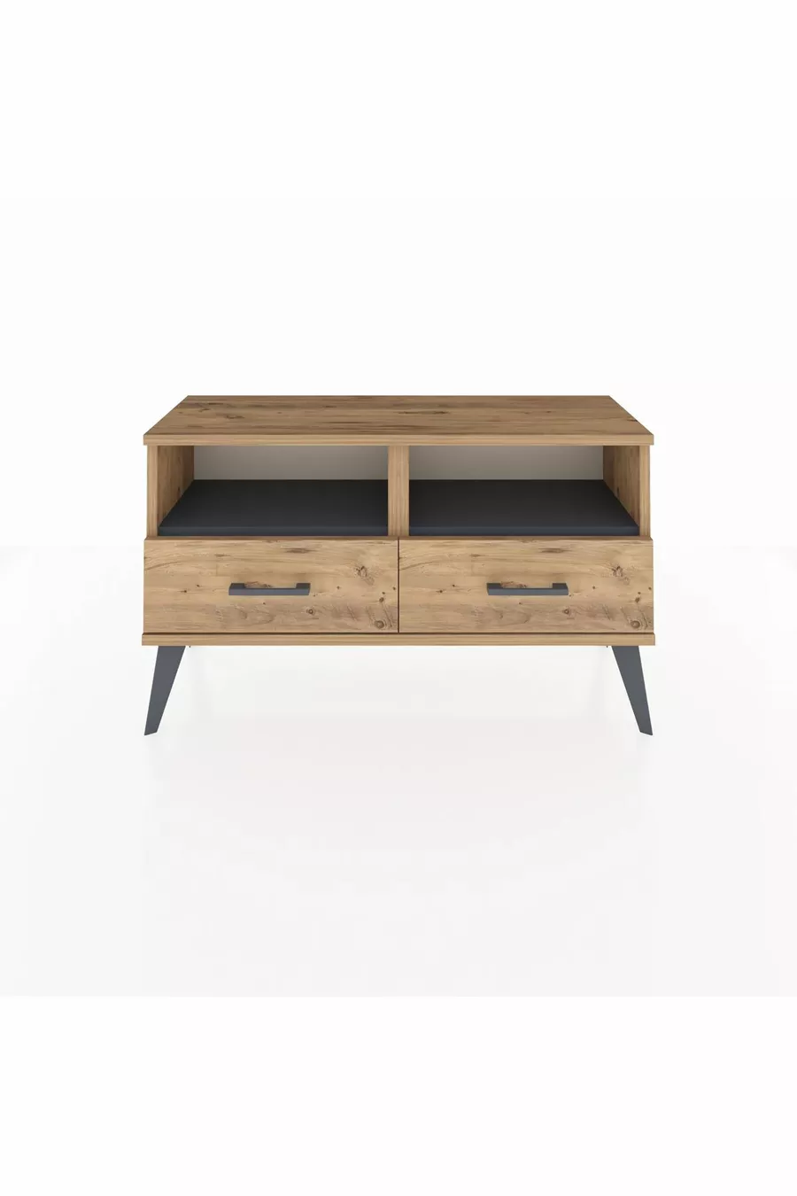 Arges Dressoir 2 Planken 2 Lades Den/Antraciet/Den