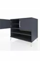 Kronos Dresser 3 Shelves 2 Doors Anthracite-Anthracite