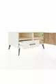 Kronos Dresser 2-Shelf Single Drawer Single Door Moonstone-Pine/Moonstone