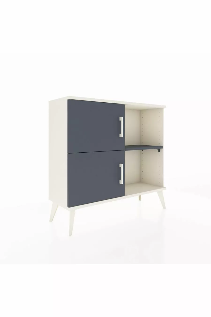 Arges Dresser 2 Shelves 2 Doors Moonstone-Anthracite