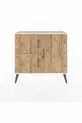 Arges Dressoir 2 Planken 3 Deuren Maansteen-Hout/Maansteen