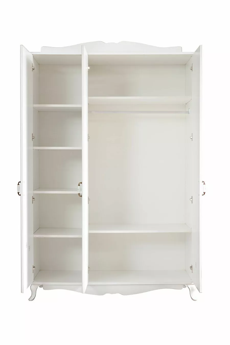 Water Wit Jongenskamer - 3-Deurs Kast, Bed, Bureau, Ladekast