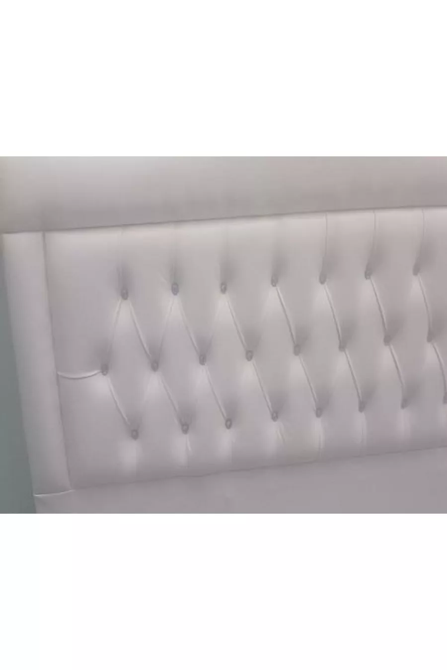 Titre DK Double Taille Modèle Tissu en Cuir Synthétique Couleur Crème Fait Main