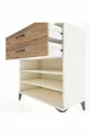 Hyperion Dressoir 2 Planken 2 Laden Lichtgrijs-Naaldhout