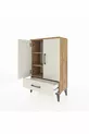 Silva Commode : Pin-Aigle, 2 étagères, avec tiroirs et portes, design élégant