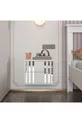 Бял MDF шкаф за стена