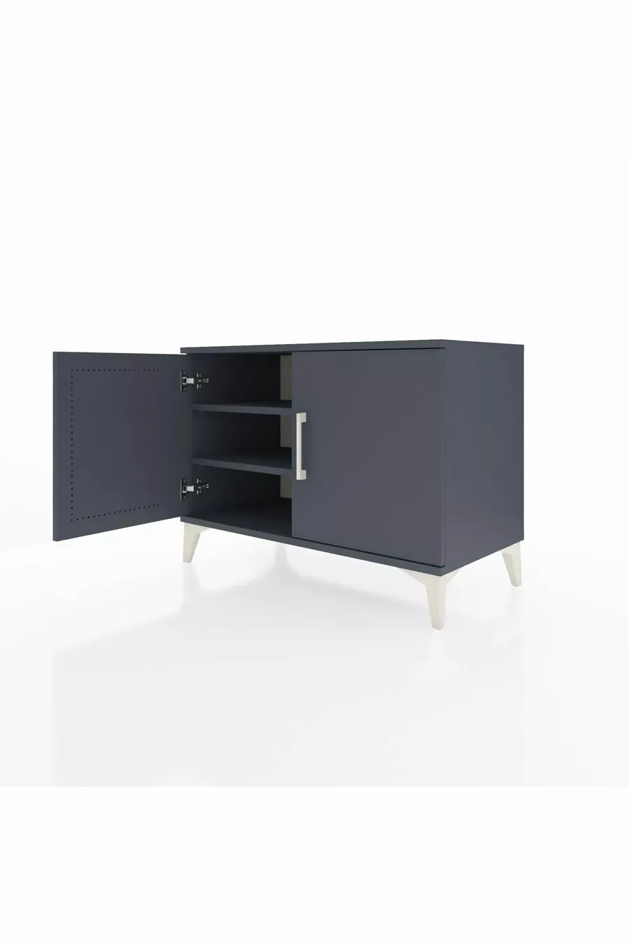 Hyperion Dresser 2 Shelves 2 Doors Anthracite-Anthracite